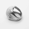 Anello in alluminio diamantato Semitondo