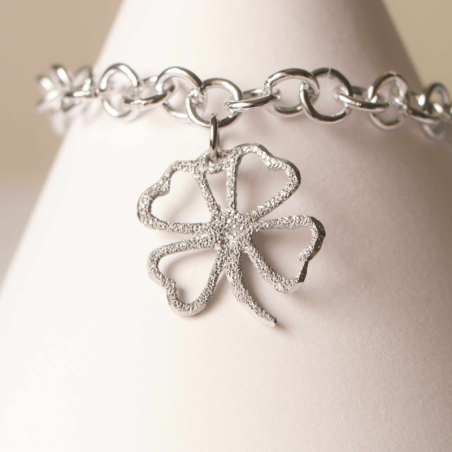 Bracciale Charm Quadrifoglio