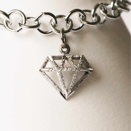 Bracciale Charm Diamante